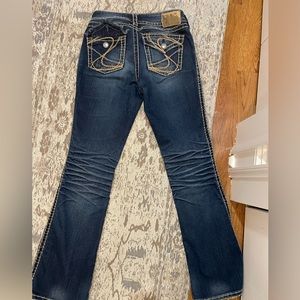 Silver suki surplus bootcut jeans Sz 27/32